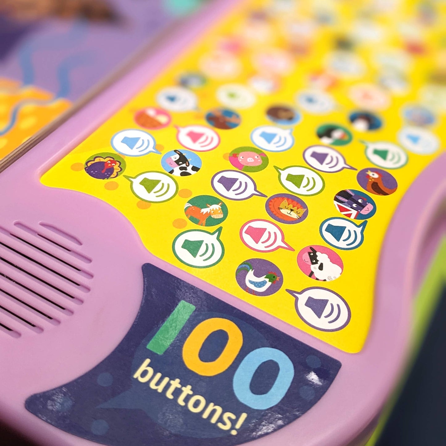100 Button Sound Book - Animals