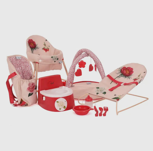 Roma RHS Floral Baby Doll 10 Piece Accessories