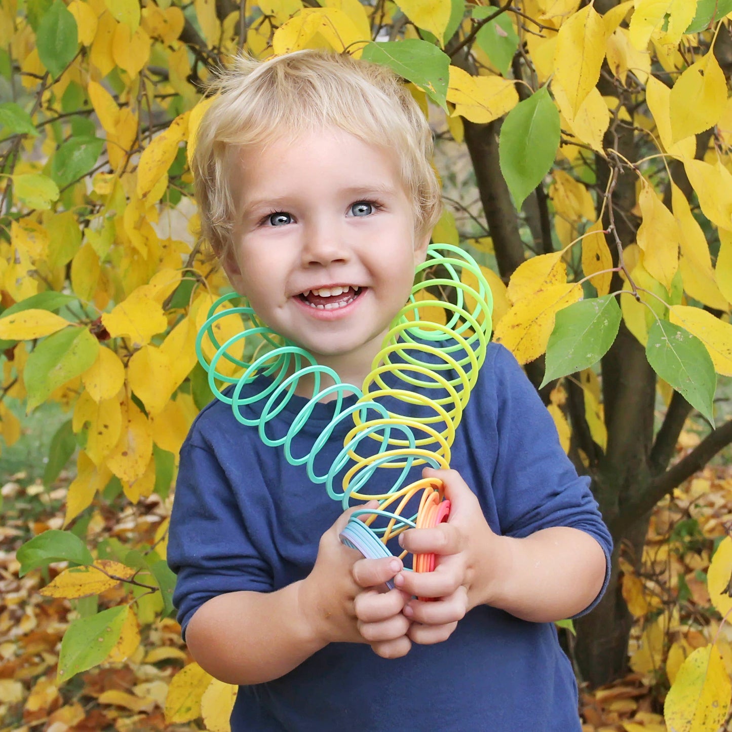Large Rainbow Spring Slinky