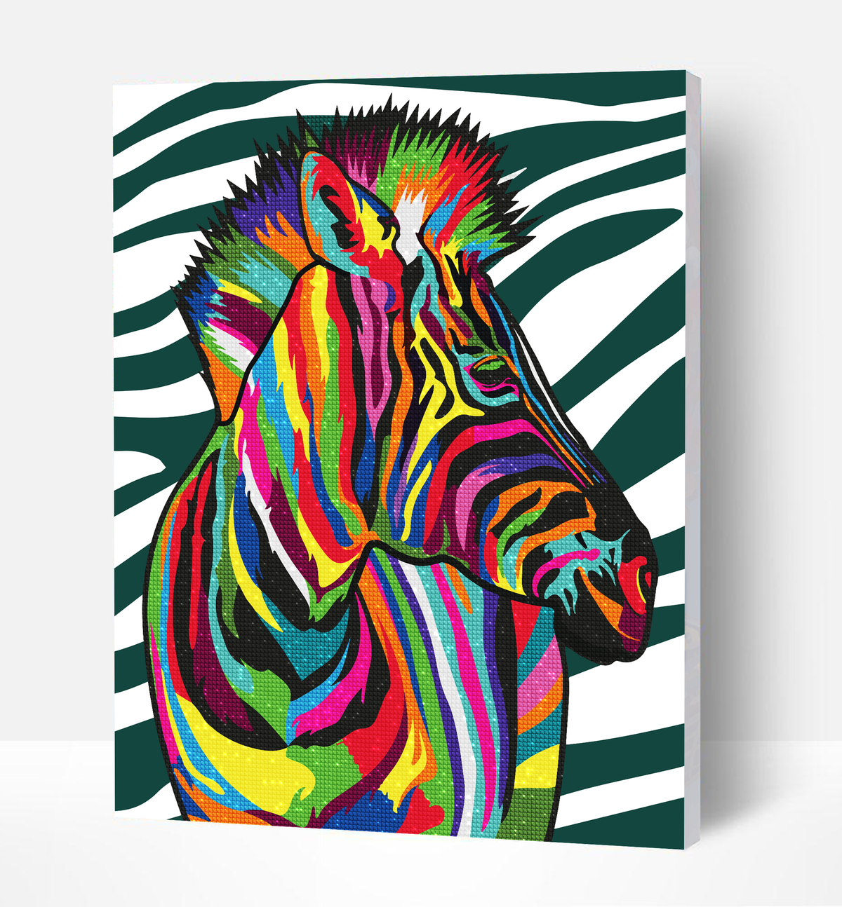Zebra Diamond Painting Craft Set