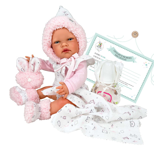 RUBI REBORN PINK DOLL/GIRL