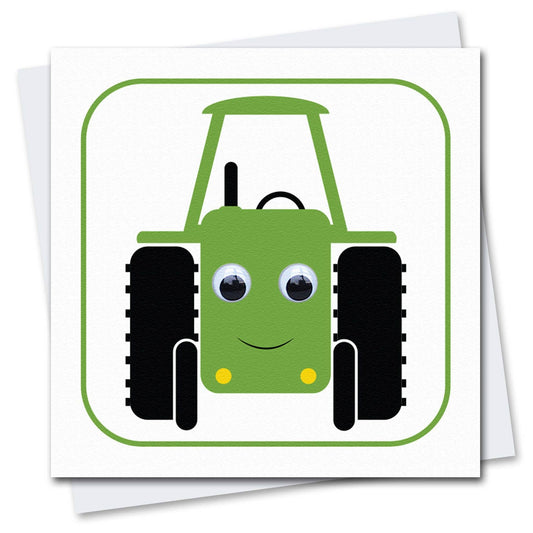 Tractor Card | Kids Card | Children's Birthday Card |