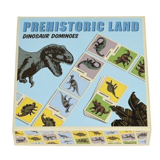 Dinosaur Dominoes - Prehistoric Land