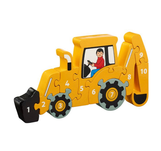 Lanka Kade Wooden Digger 1-10 Jigsaw Puzzle