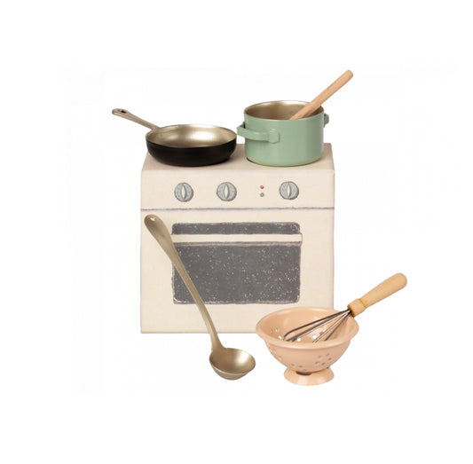Maileg Miniature Cooking Set