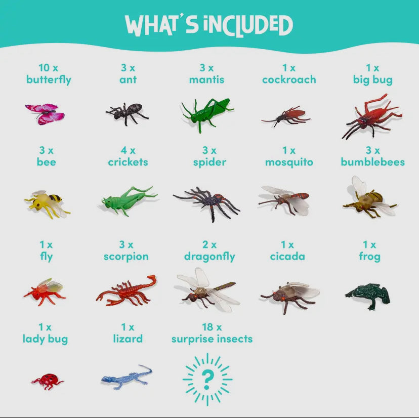 50 Different Fake Insects