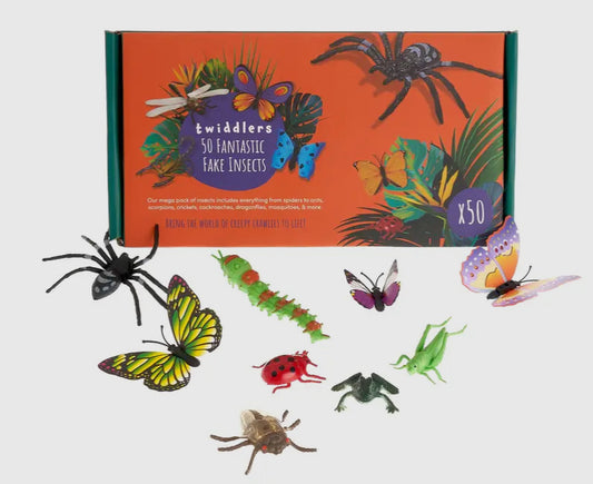 50 Different Fake Insects