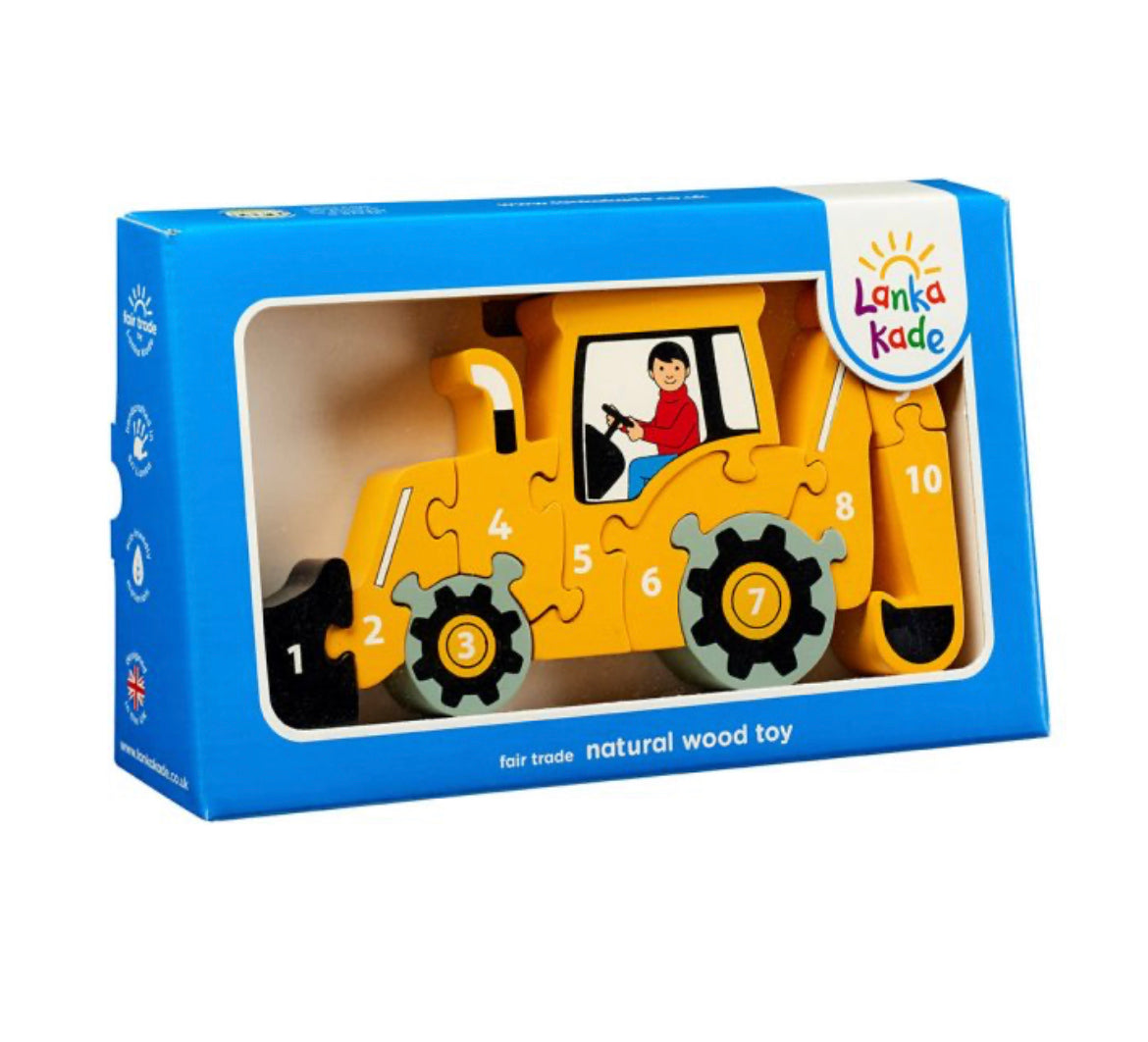 Lanka Kade Wooden Digger 1-10 Jigsaw Puzzle