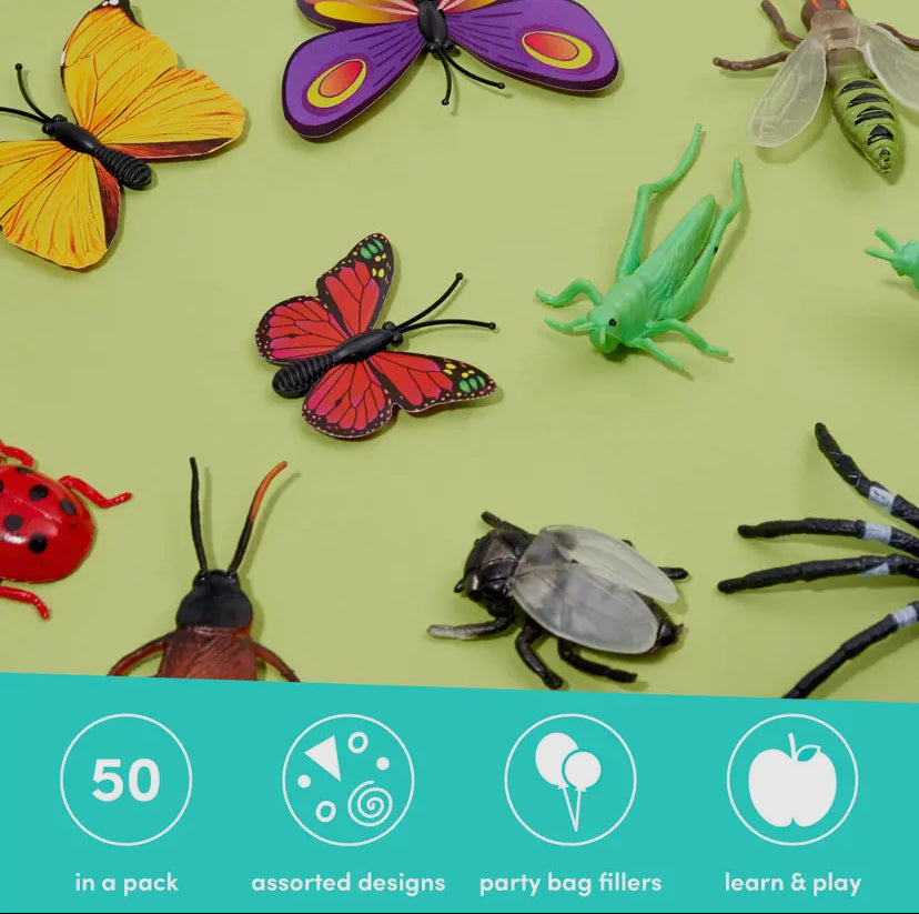 50 Different Fake Insects