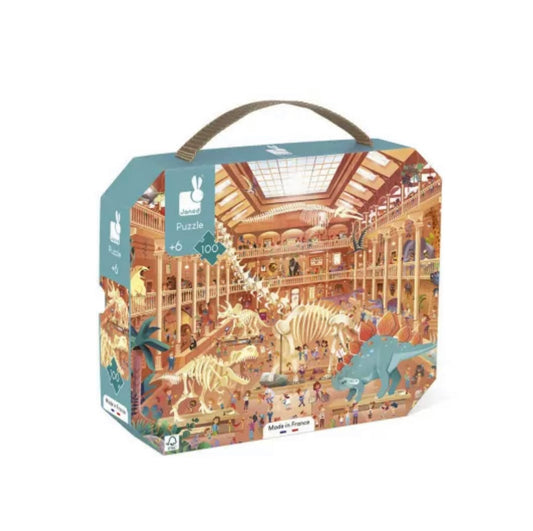 Janod Natural History Museum Puzzle - 100 PCS