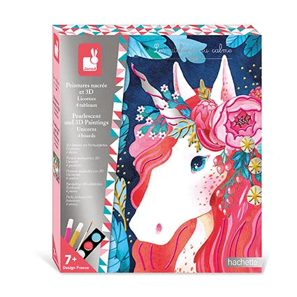 Janod Pearlescent and 3D Unicorn Painting