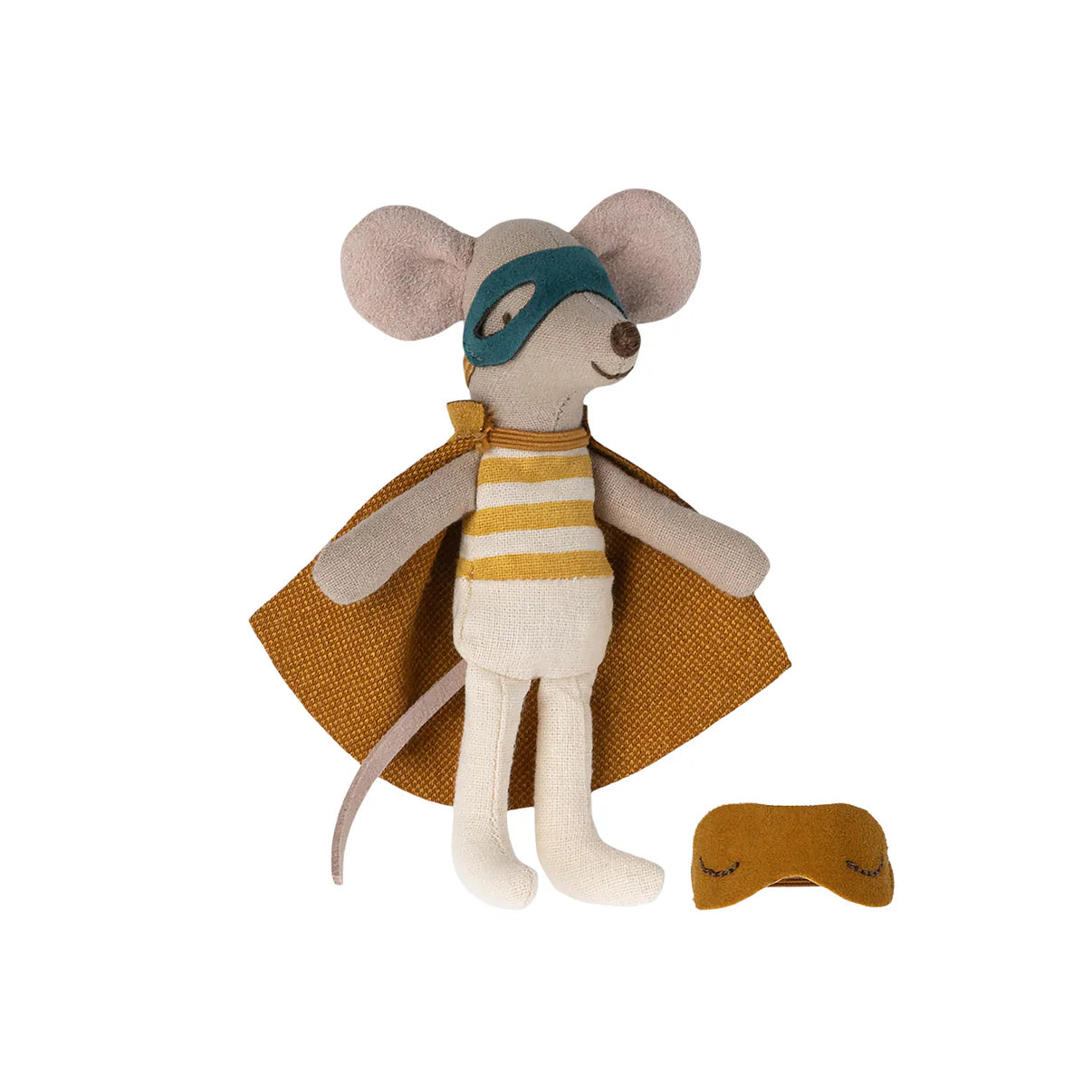 Maileg Superhero Mouse, Little Brother in Matchbox