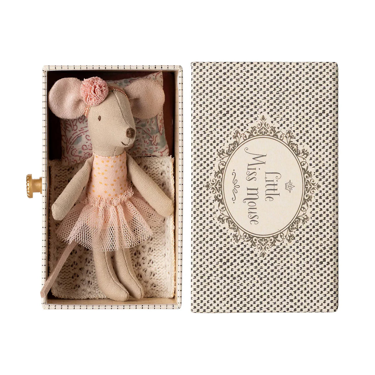 Maileg Dance Mouse in a Daybed Little Sister