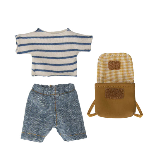 Maileg Clothes and Bag, Big Brother Mouse