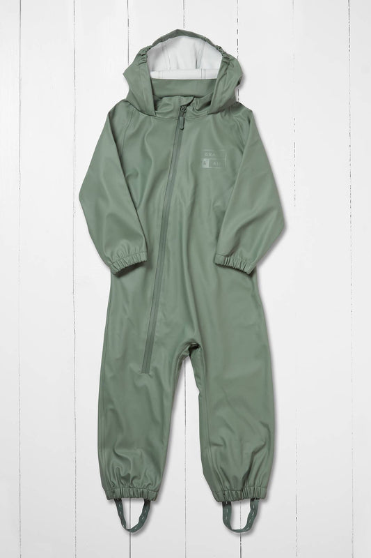 Khaki Puddlesuit: 2-3years