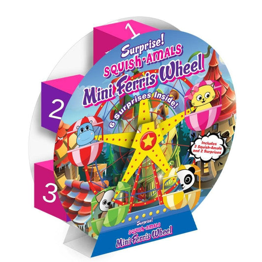 Squish-Amals Surprise Ferris Wheel | Sensory Fidget Toy