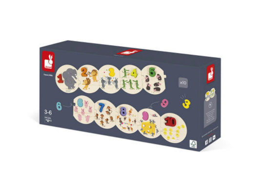 Janod I Learn To Count Puzzle