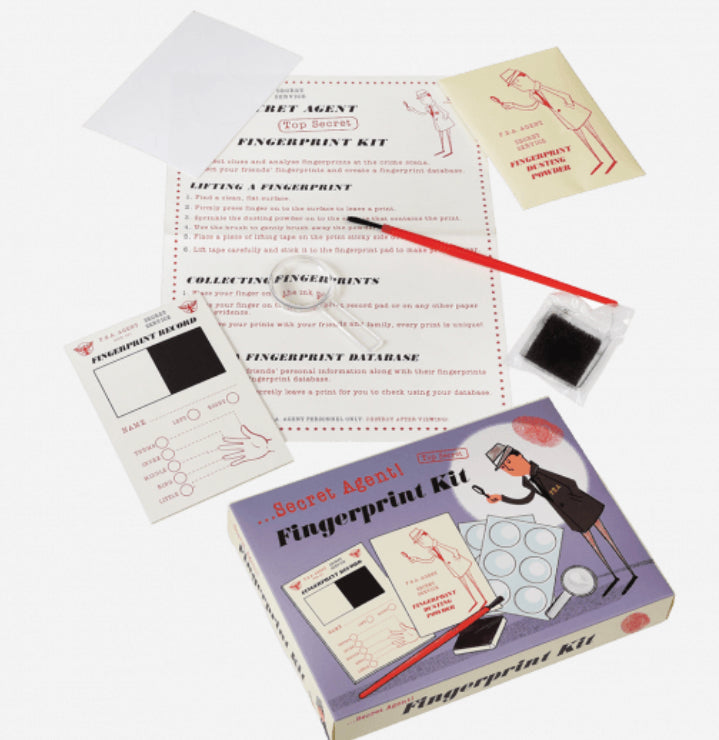 Secret Agent Fingerprint Kit
