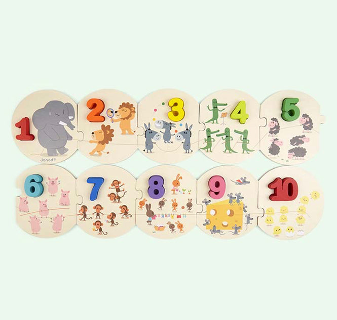 Janod I Learn To Count Puzzle