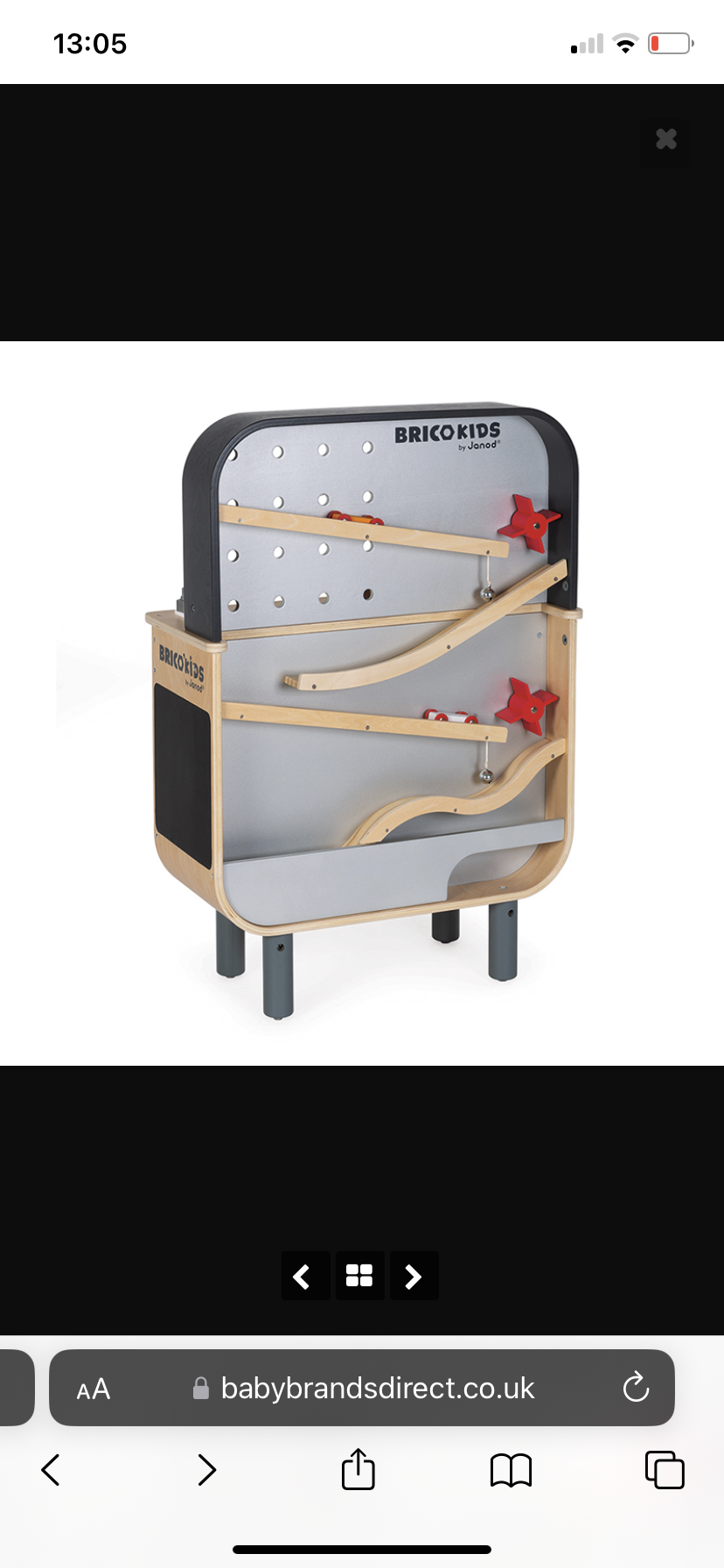 Janod Brico'Kids Reversible Workbench