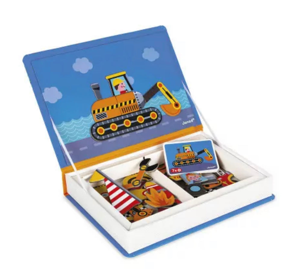 Janod Racers Magneti’book