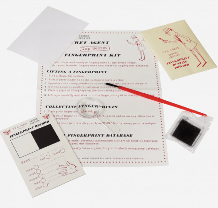Secret Agent Fingerprint Kit