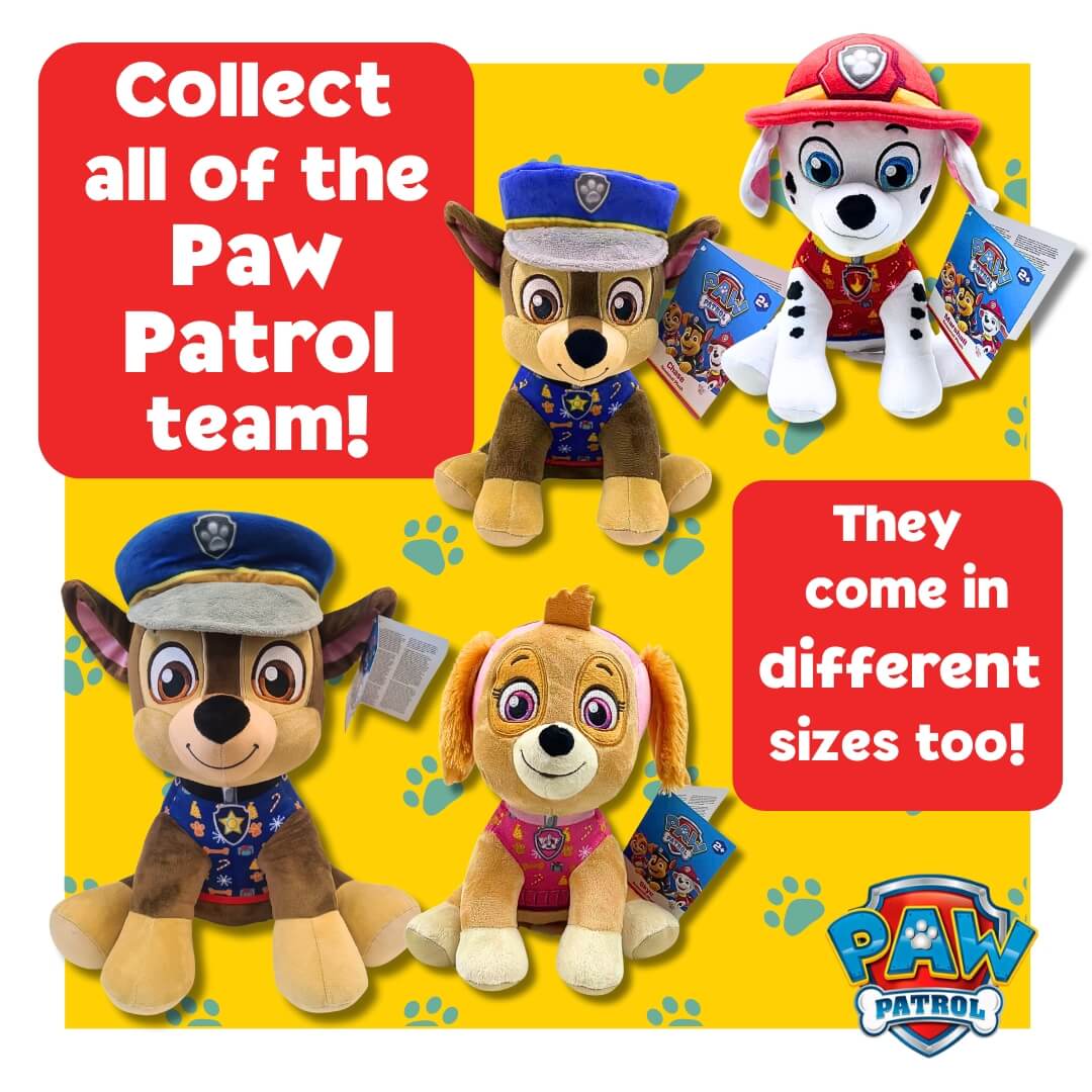 Paw Patrol Skye 25cm Medium Sitting Plush