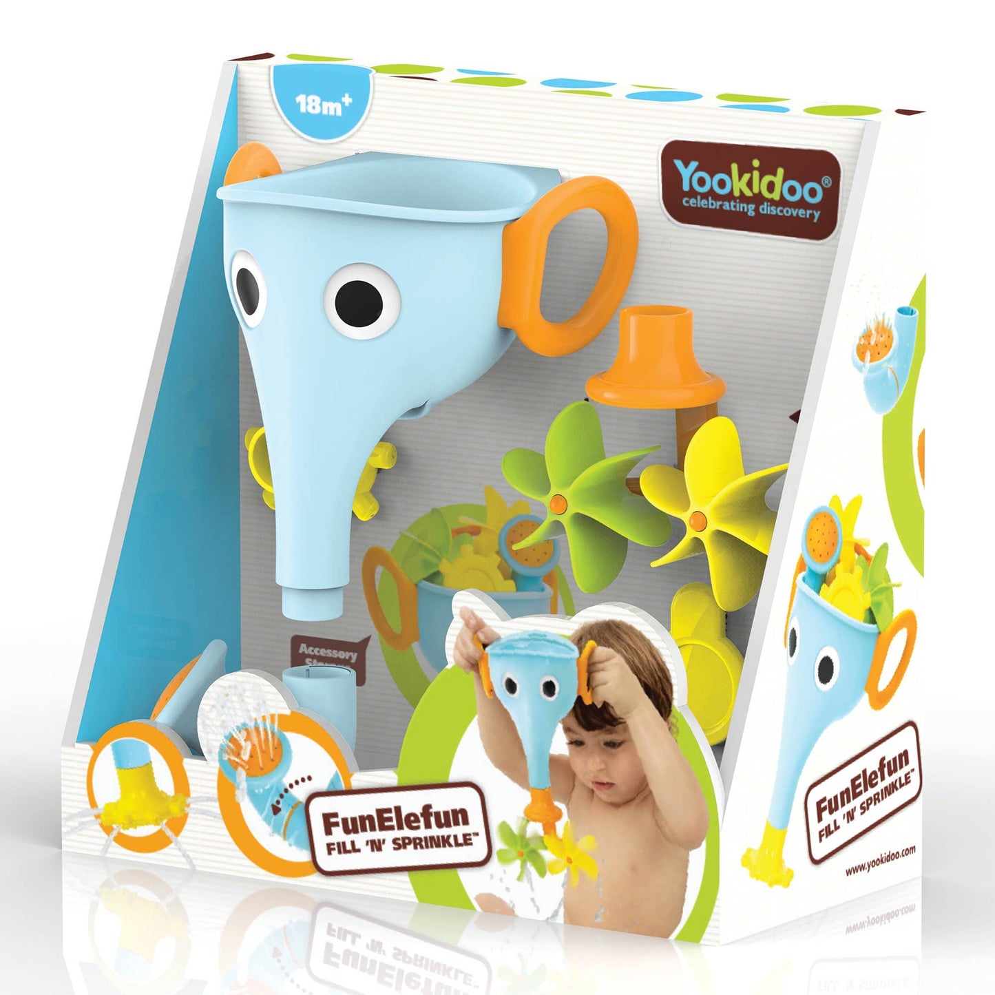 Yookidoo FunElefun Fill 'N' Sprinkle: Grey