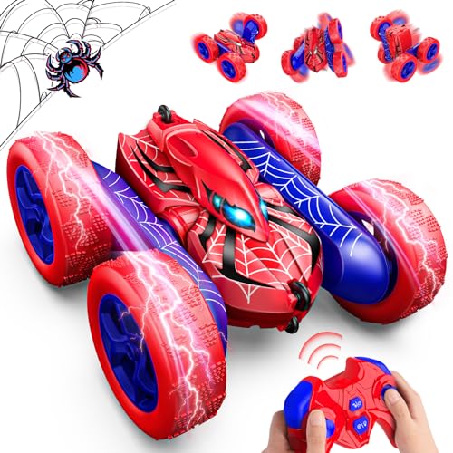 Dreamlandia Remote Control Cars Toys, 360 Flips RC Car Kids Toys for 3 4 5 6 7 8 9 Year Old Boy Gifts, Boys Toys Age 3-9, Presents Gifts for 4-9 Year Old Boys Christmas Xmas Gifts for Kids Boys