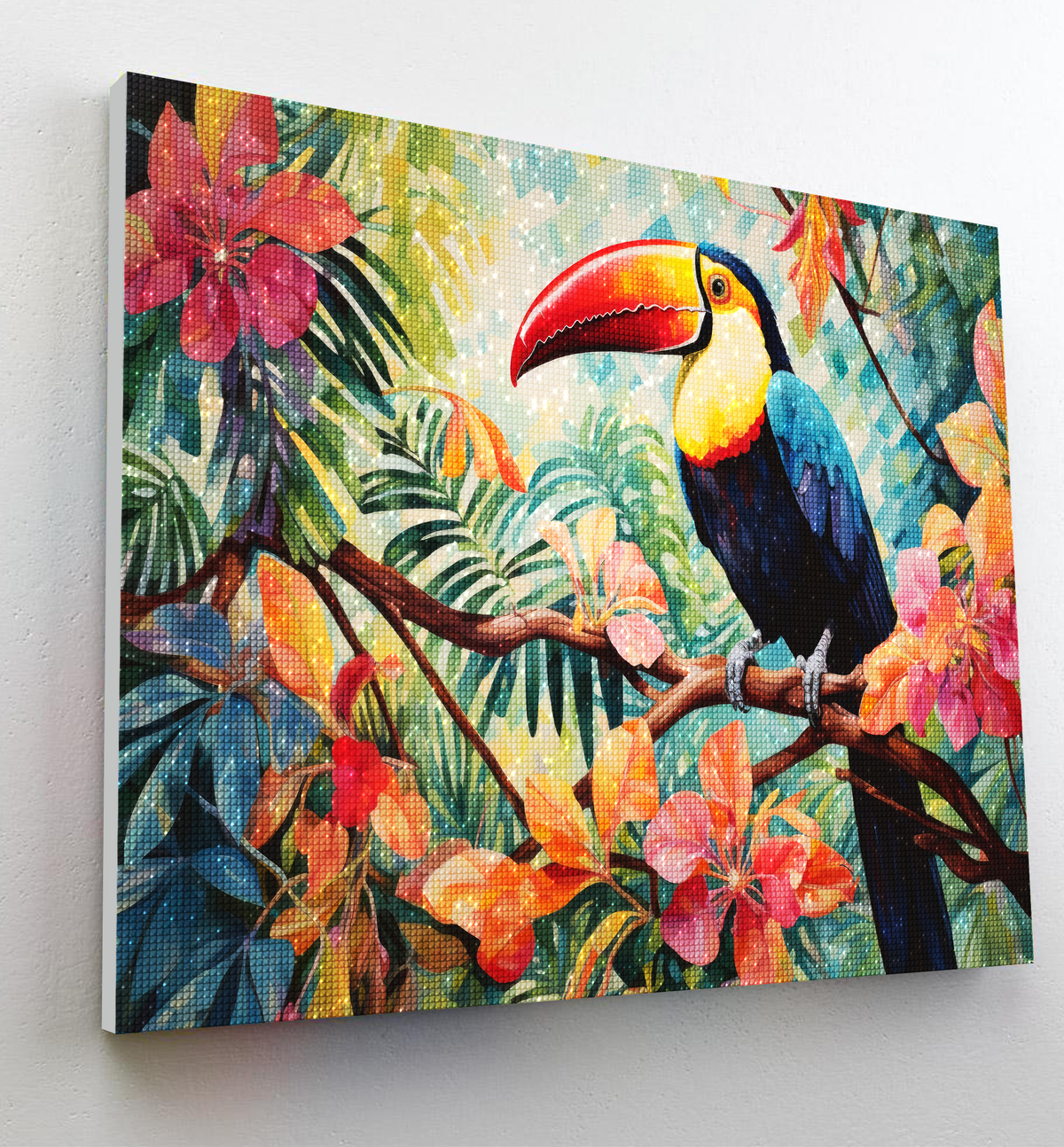 Toucan Diamond Painting Craft Set