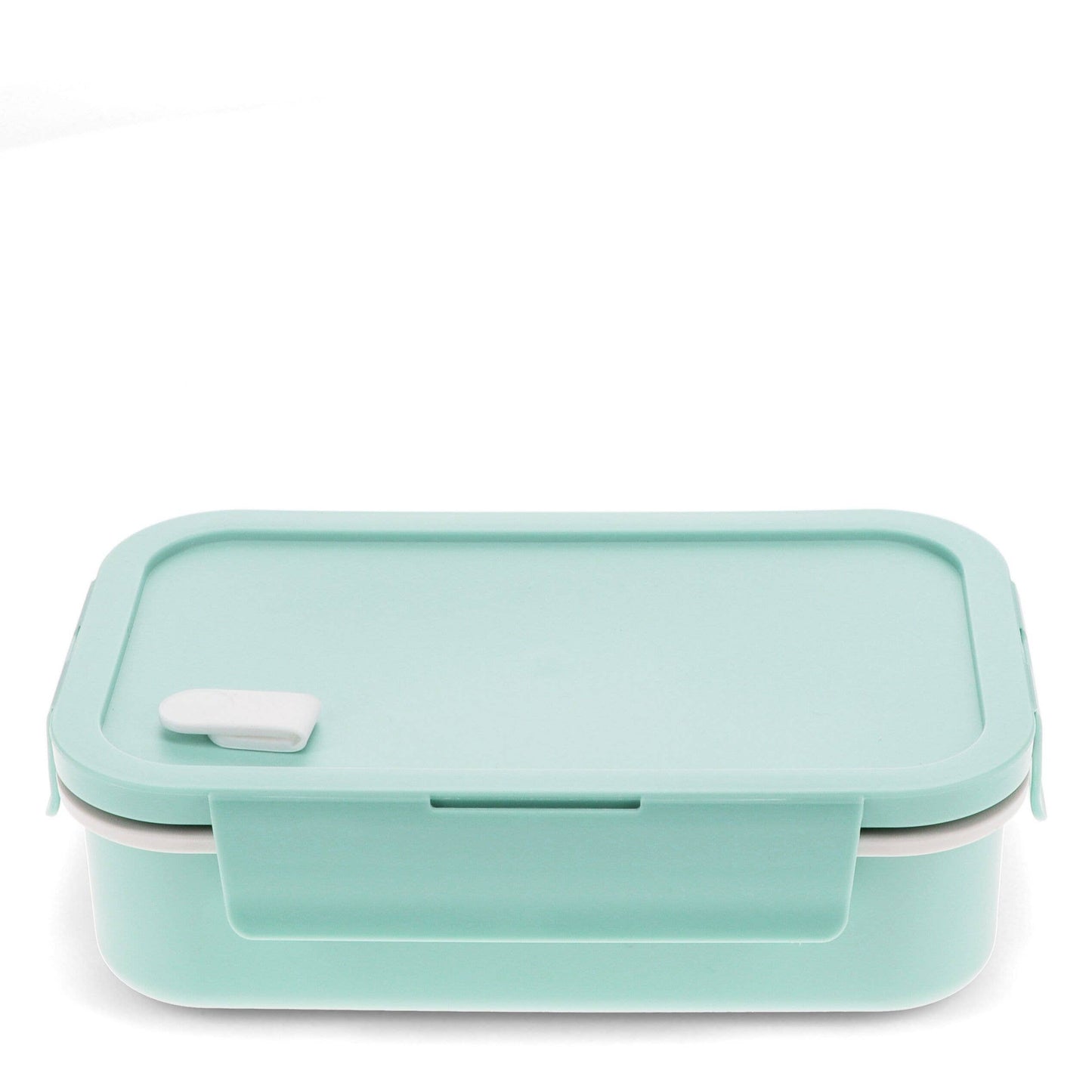 Double Wall Lunch Box With Divider - Pale Blue