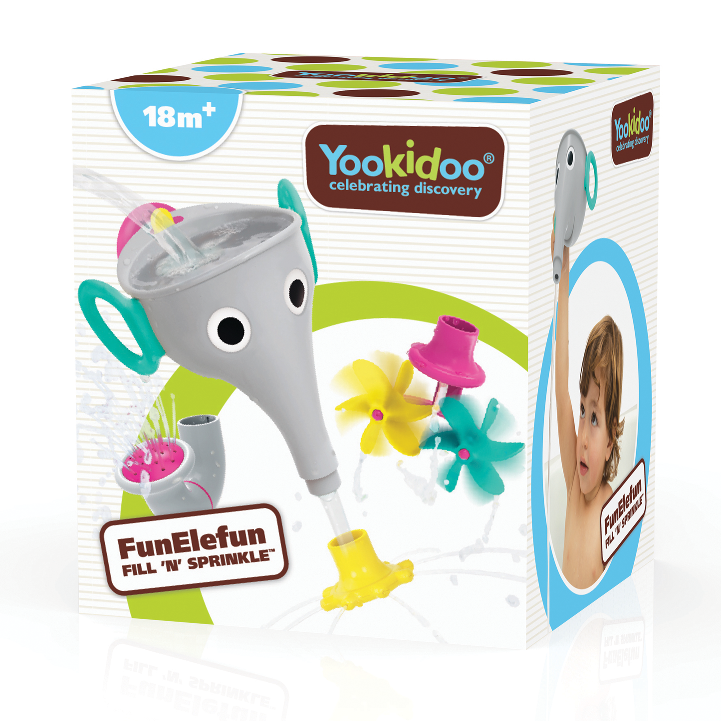 Yookidoo FunElefun Fill 'N' Sprinkle: Grey