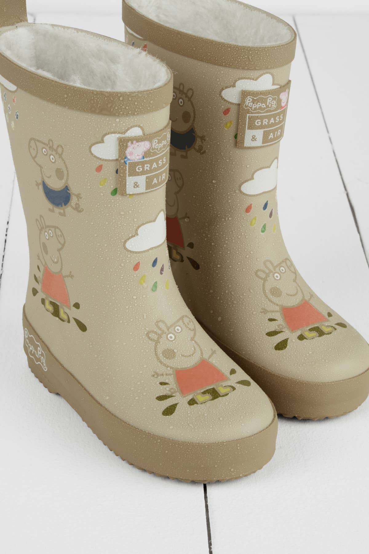 Peppa Pig Stone Colour-Changing Kids Wellies: UK8