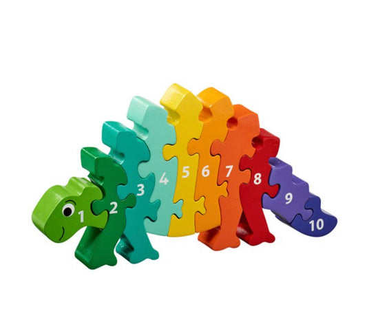 Lanka Kade Wooden Dinosaur 1-10 jigsaw puzzle