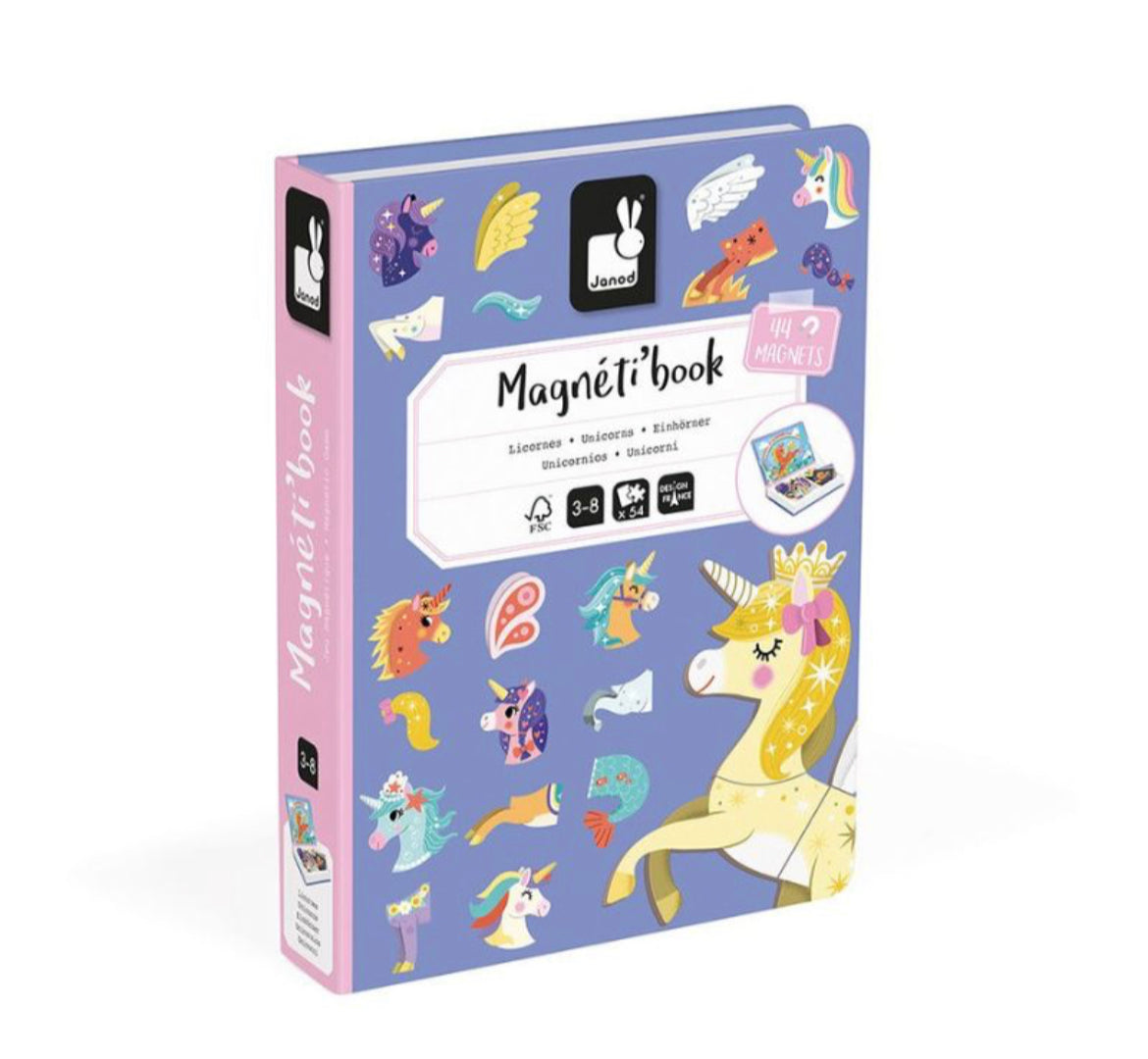 Janod Unicorn Magneti’book