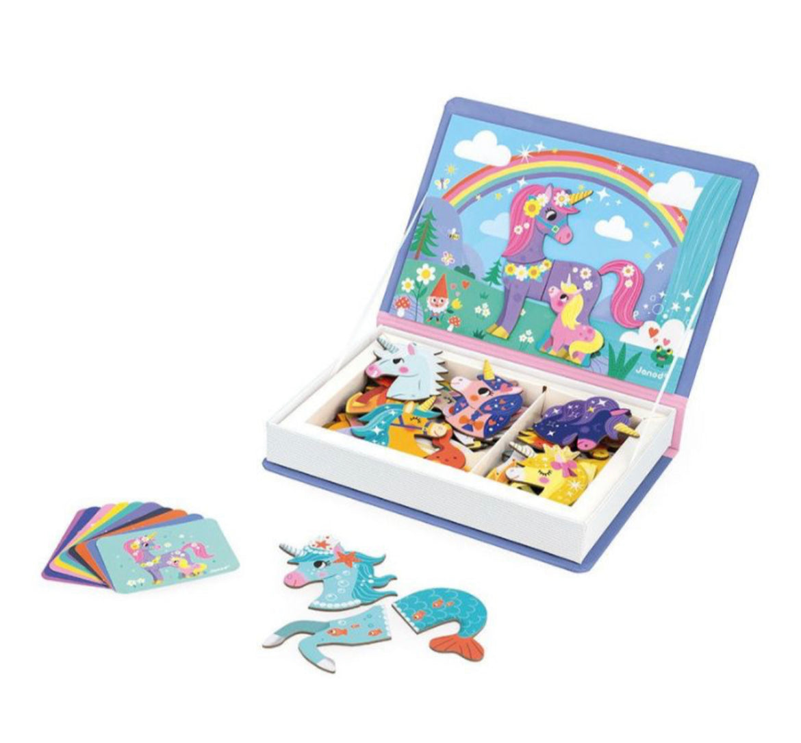 Janod Unicorn Magneti’book