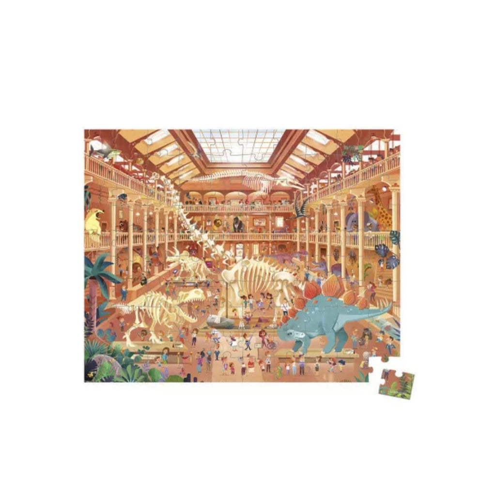 Janod Natural History Museum Puzzle - 100 PCS