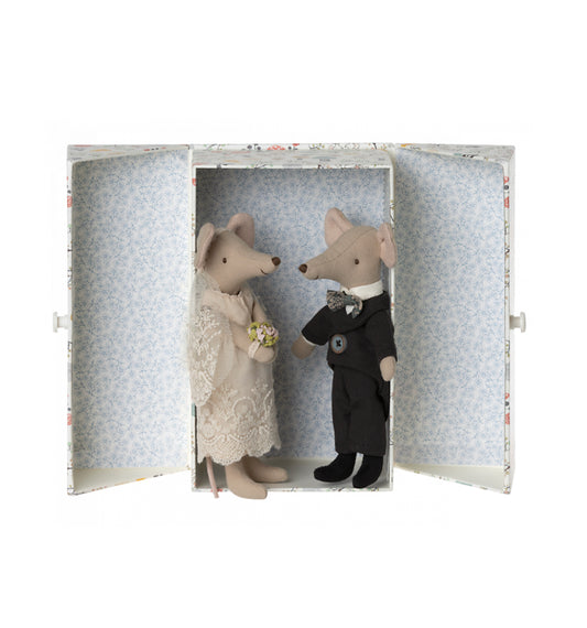 Maileg Wedding Mice Couple in a Box