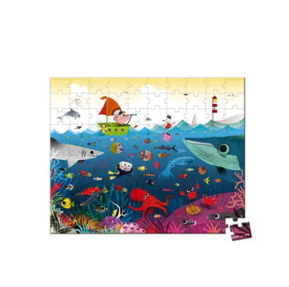Janod Underwater World Puzzle 100 PCS