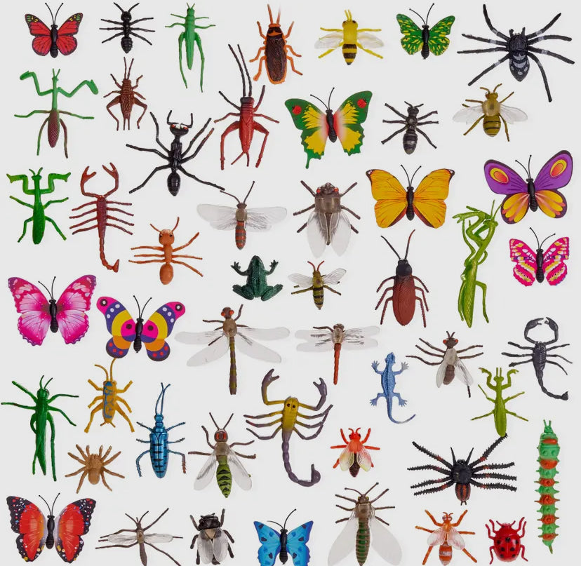 50 Different Fake Insects