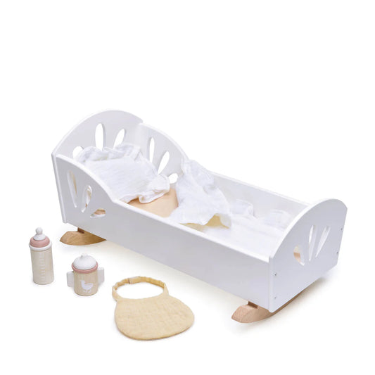 Tender Leaf Sweet Swan Dolly Bed