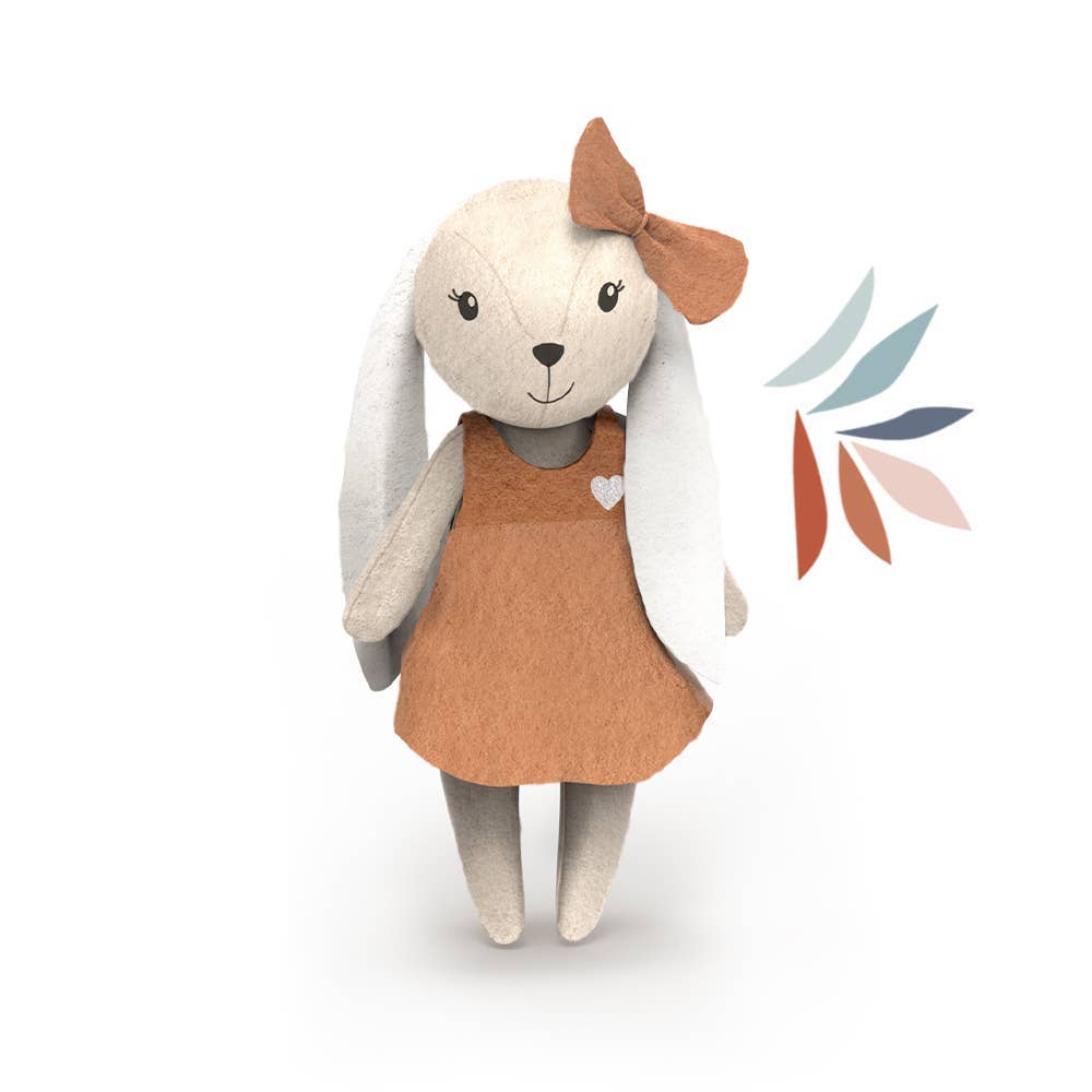 Speedy Monkey Rabbit Family of 4 Characters