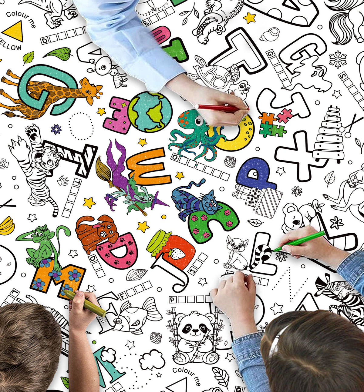 Educational Table Cloth