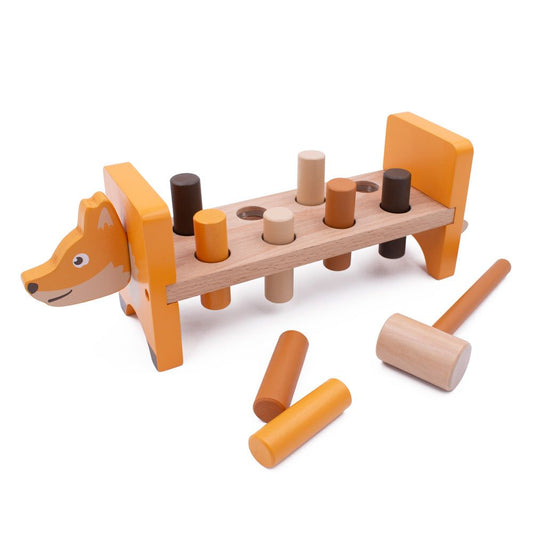 Woodland Fox Hammer Bench (8 pegs)