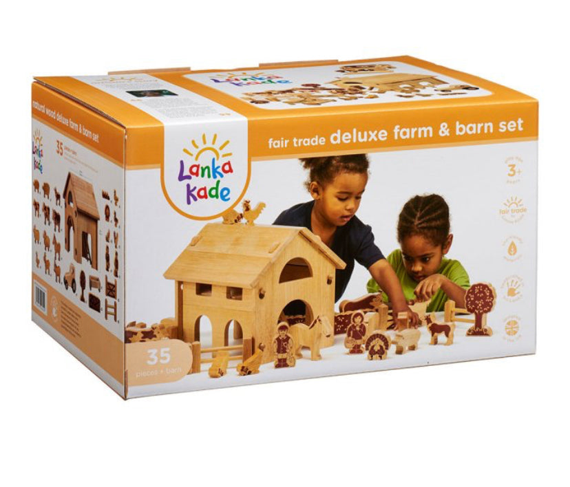 Lanka Kade Deluxe Farm Set With Natural Characters