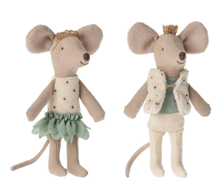 Maileg Royal Twins Mice - Little Sister and Brother in a Box