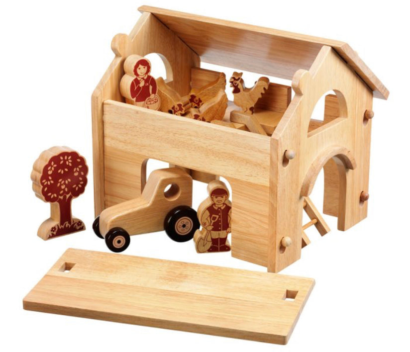 Lanka Kade Deluxe Farm Set With Natural Characters