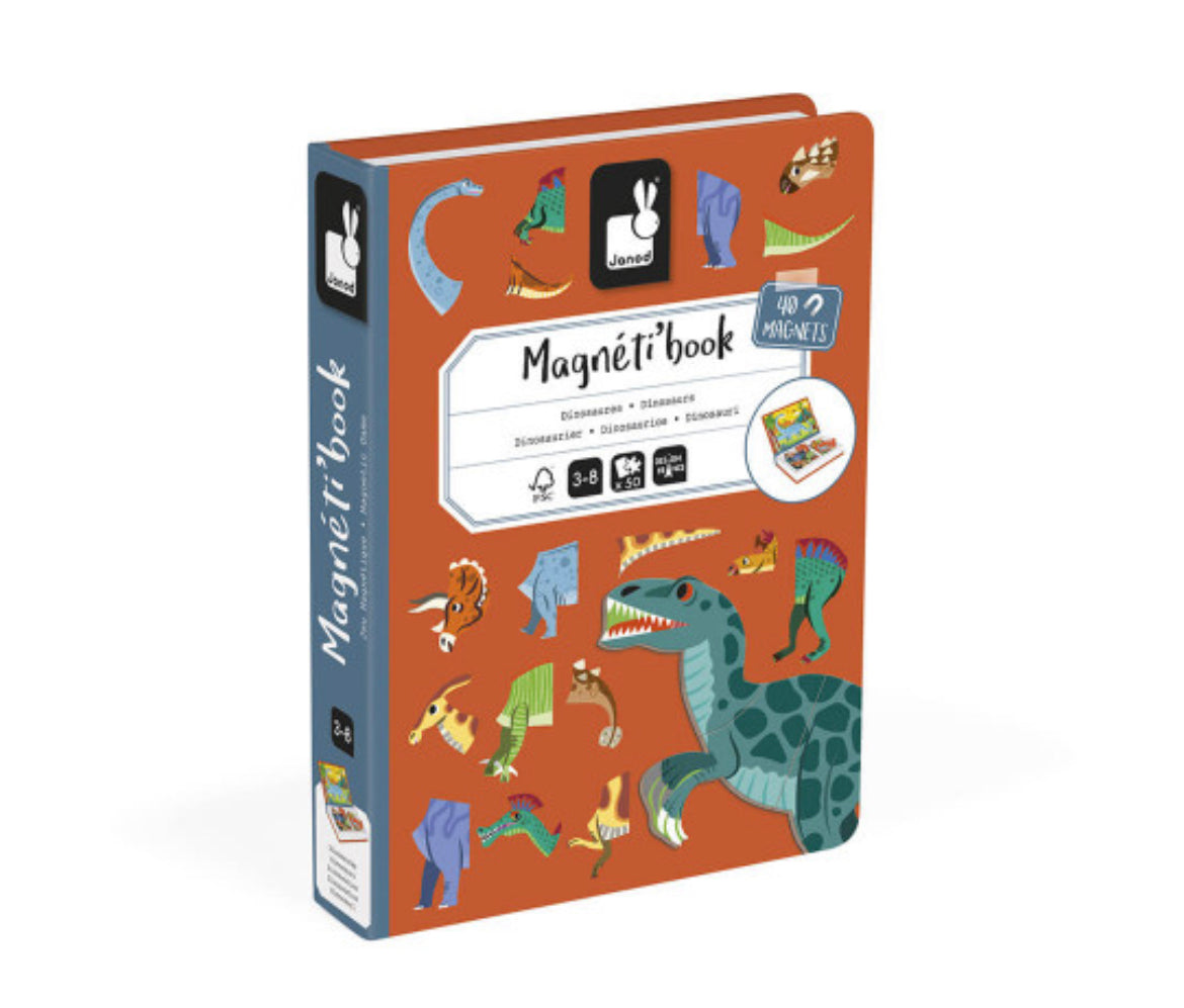 Janod Dinosaurs Magneti’Book